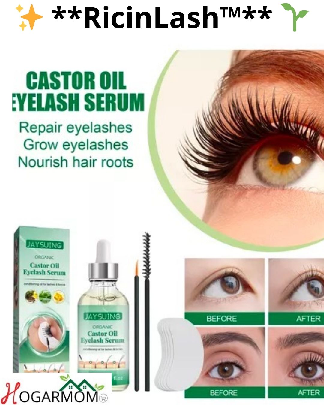 RicinLash™ Serum para pestaña