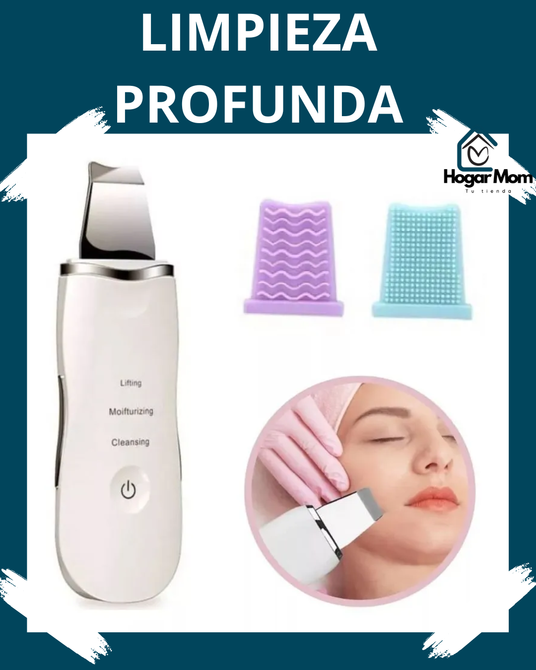 Paleta Facial Ultrasónica - LumiSkin™