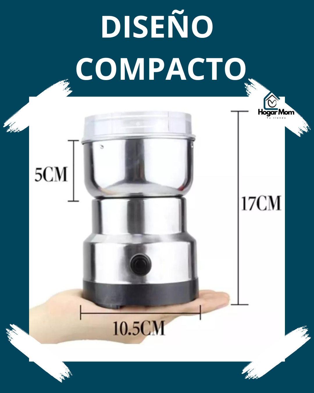 Molino Eléctrico de Granos – 4 Cuchillas