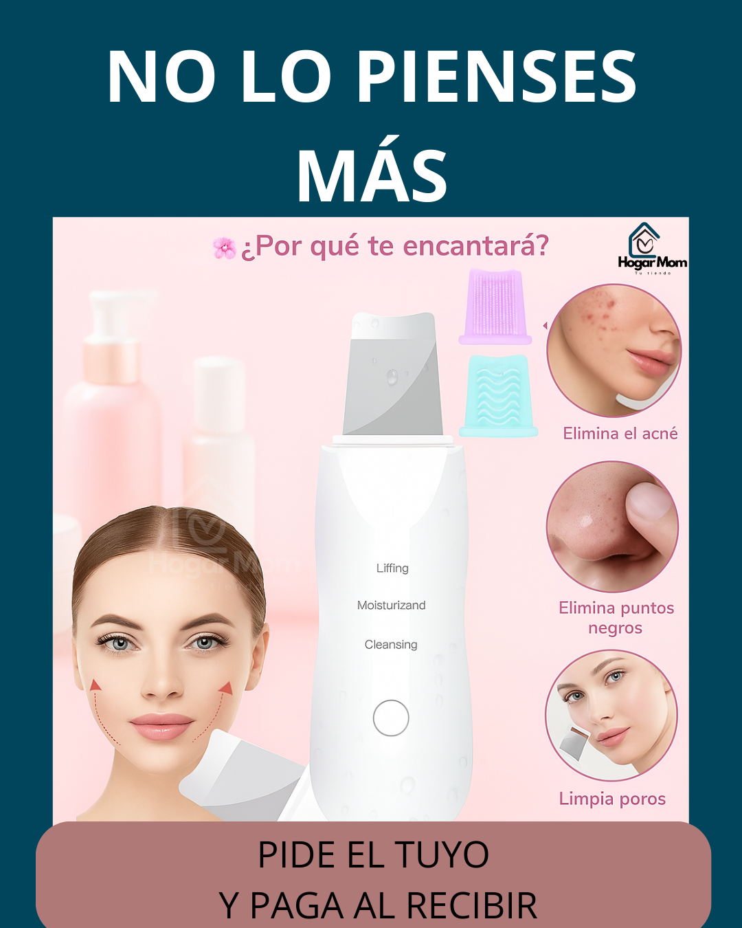 Paleta Facial Ultrasónica - LumiSkin™