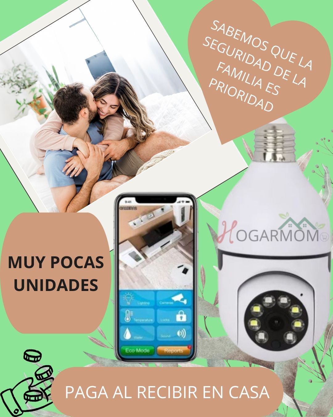 PanoraGuard™ Camara Foco De Seguridad Hd Panoramica ⭐⭐⭐⭐