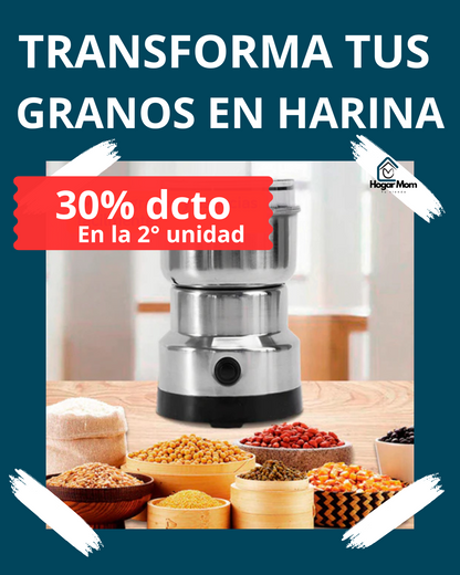 Molino Eléctrico de Granos – 4 Cuchillas