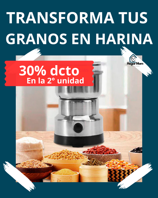 Molino Eléctrico de Granos – 4 Cuchillas