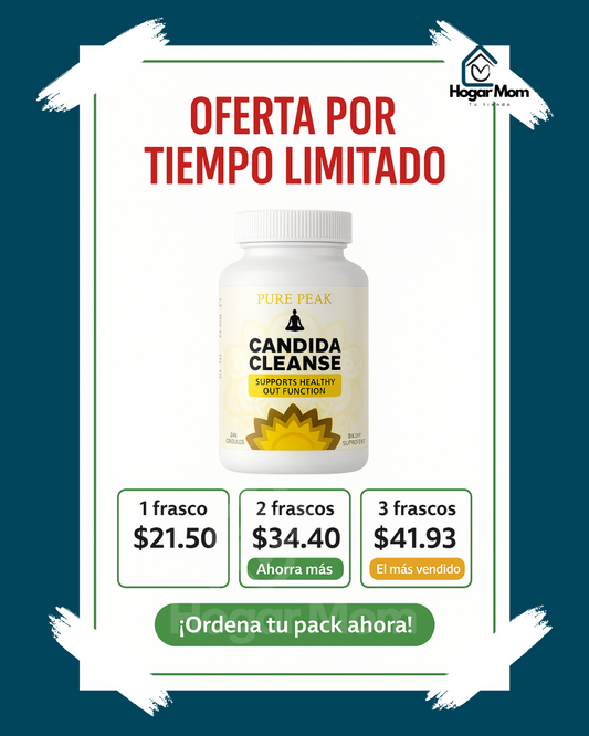 CANDIDA CLEANSE -  Tu aliado natural 🌱para un intestino más ligero ✨